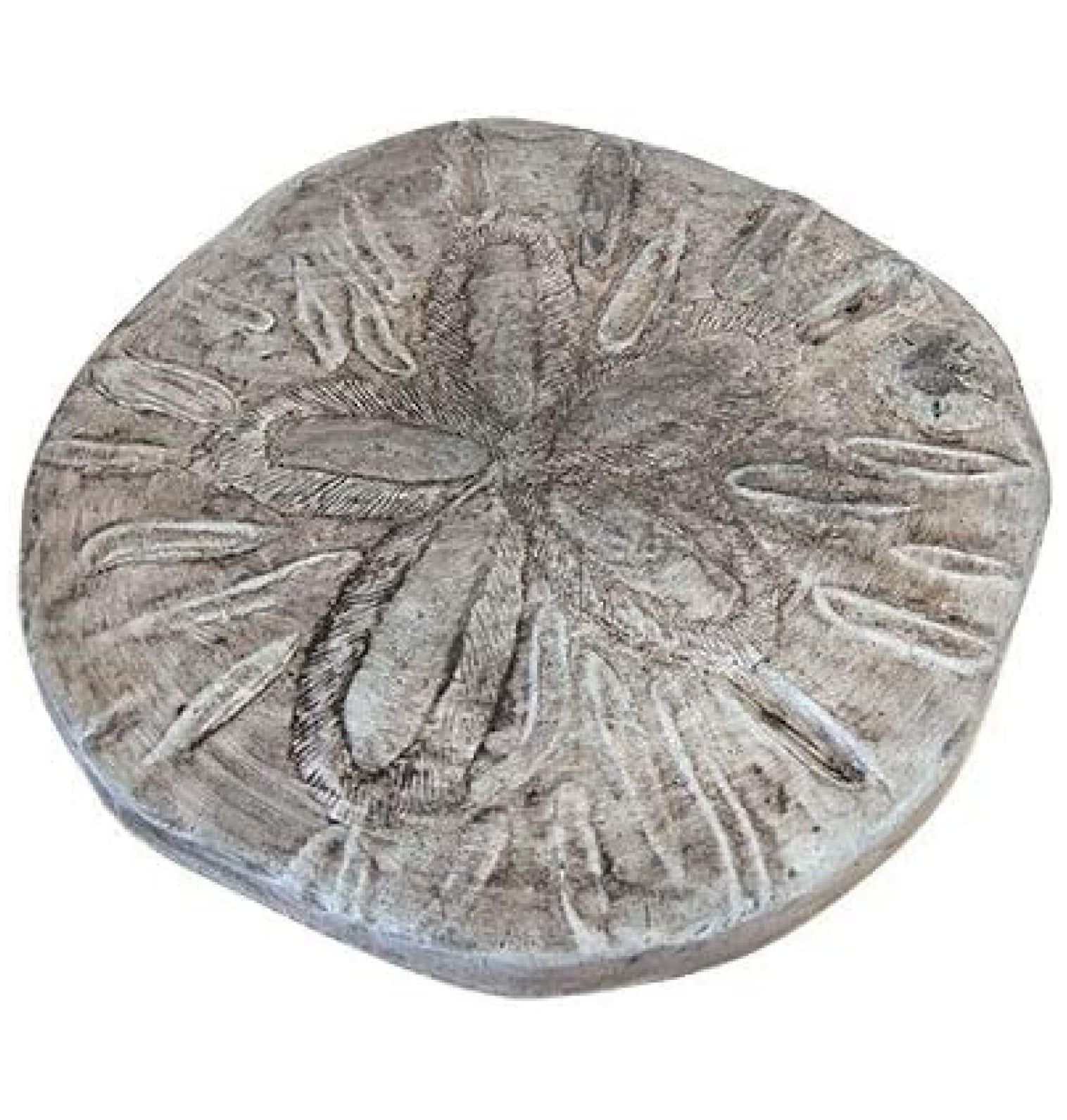 Solid Rock Stoneworks Sand Dollar Stepping Stone PreAged