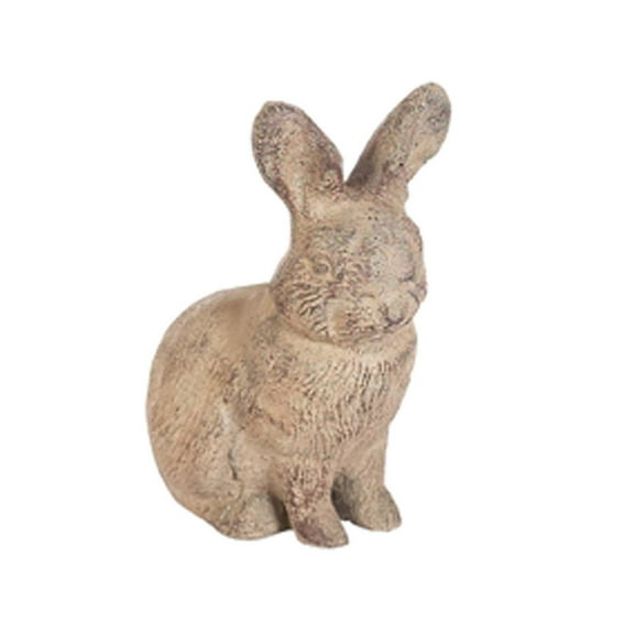 Solid Rock Stoneworks Sm Garden Bunny- 7" Tall- Desert Sand Brown