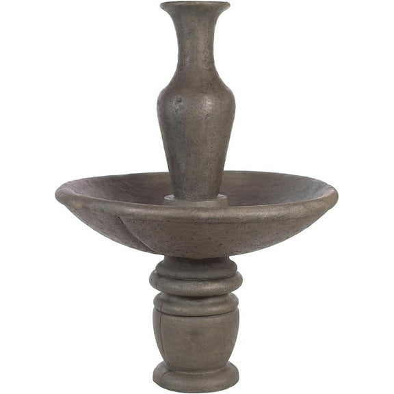 Solid Rock Stoneworks Water Jar Fountain - 61" Tall - Espresso