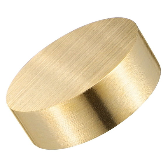Solid Round Ruler Brass Paperweight Blocks Paperweights Chinese Paperweight Small Paper Weights