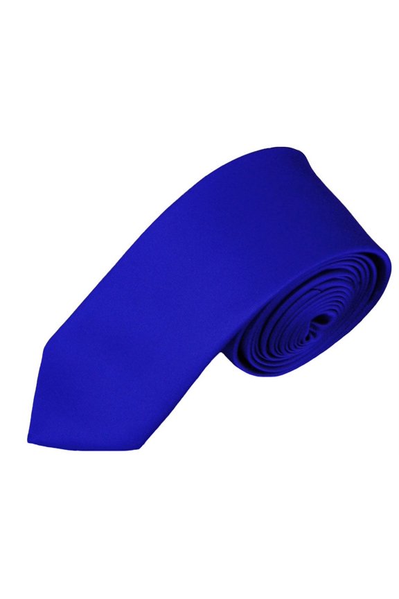 Solid Royal Blue Boy's Necktie