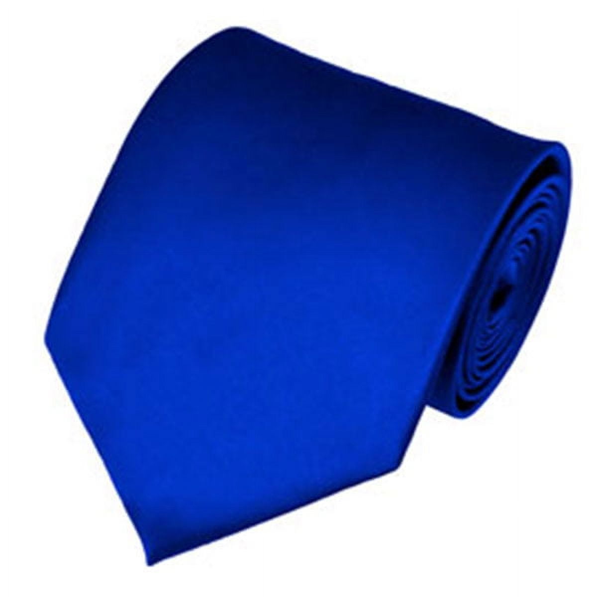 Solid Royal Blue Traditional Men's Necktie - Walmart.com