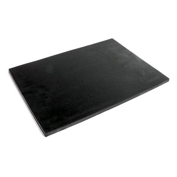 Solid Rubber Sheet 5" Wide, 7" Length, 1/2" Thick - S 12-0507