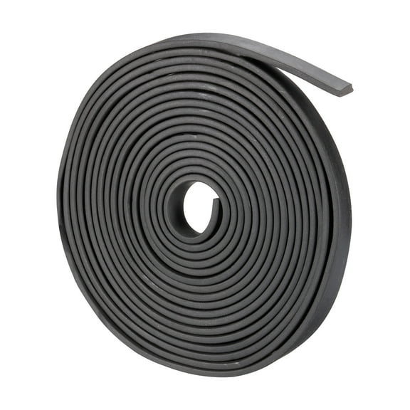 Solid Rubber Strips Neoprene Sheets Rolls 1/8"T x 0.39"W x 78.74"L, DIY Rubber Gasket Sealing Padding