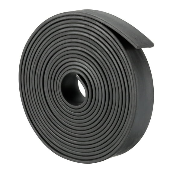 Solid Rubber Strips Neoprene Sheets Rolls 1/8"T x 0.98"W x 236.22"L, DIY Rubber Gasket Sealing Padding