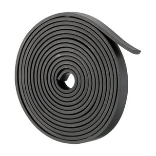LEMES 2 Pcs Black Solid Rubber Sheets Strips Rolls High Temp Gasket Material  0.04 Thick x 12 Wide x 12 Long 