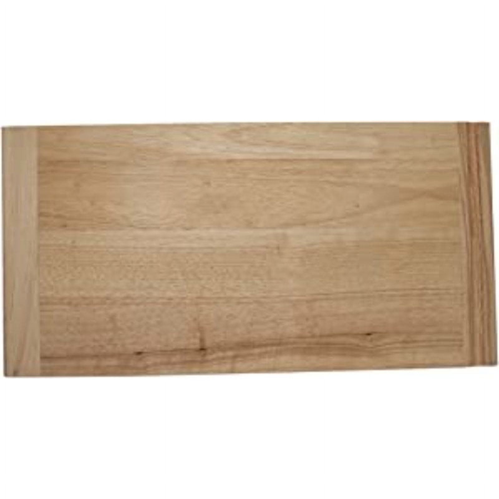 Solid Rubberwood Cutting Board, 24" W