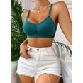 thumbnail image 1 of Solid Ruched Bralette, 1 of 4