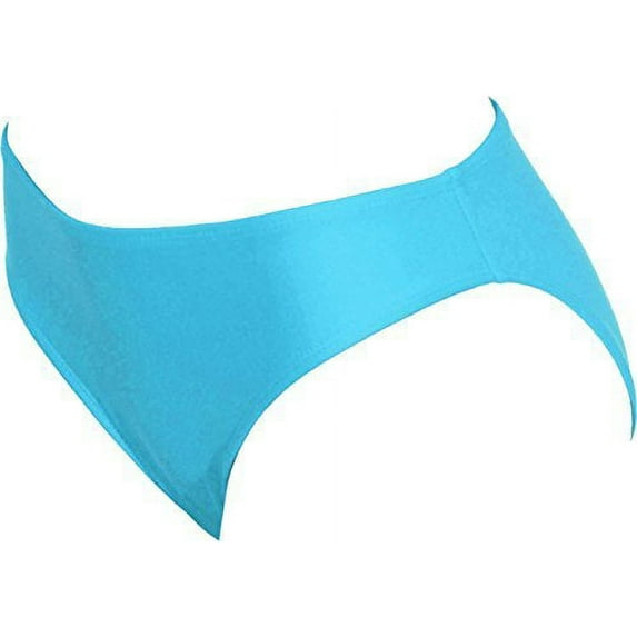 Solid Ruffle Tankini Swimsuit Briefs