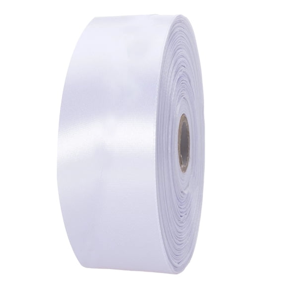 Solid Satin Ribbon Roll, For Wedding Sewing Projects And Wrapping Invitation Embellishments, Crafting And Gift Wrapping Supplies