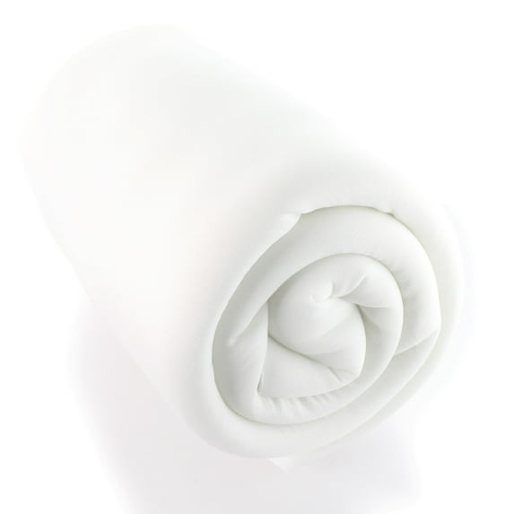 Solid Scuba Fabric White 1 Yard