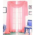 thumbnail image 1 of Solid Sheer Window Scarf | Decotex, 1 of 1