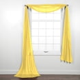 thumbnail image 1 of Solid Sheer Window Scarf | Decotex, 1 of 1