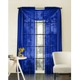 thumbnail image 1 of Solid Sheer Window Scarf | Decotex, 1 of 1