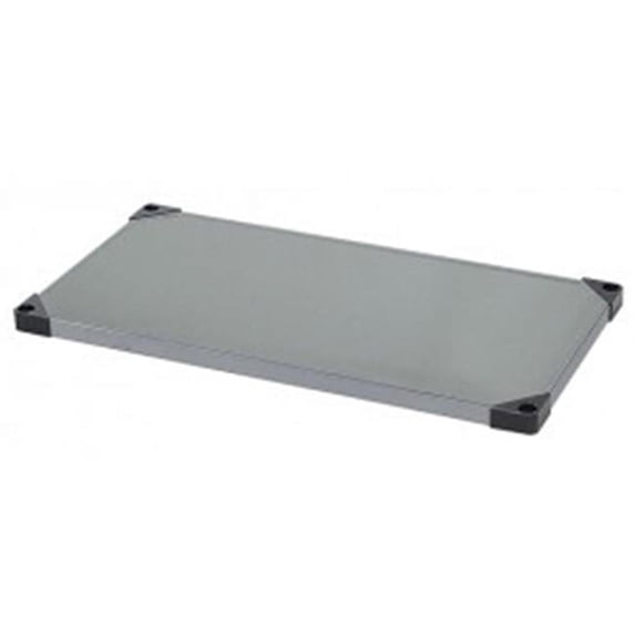 Solid Shelf, Stainless - 18 x 48 in.