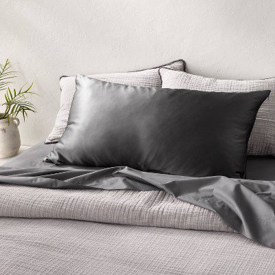 Solid Silk Pillowcase