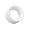 thumbnail image 1 of Solid Smooth Flared Screw-Fit Ear Gauge Tunnel Plug, 1 of 6