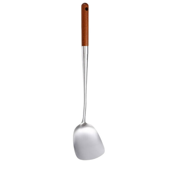 Solid Spatula,Slotted Spatula,Cooking Spoon,Slotted Spoon,Stainless Steel Kitchen Utensils,Cooking Utensils,Suitable for Fish,Egg,Smash Burger and Cookie Serving(Shovel)
