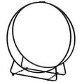 thumbnail image 1 of Solid Square Steel Log Hoop, Black, 1 of 1