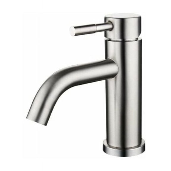 High-Sealing Ceramic Cartridge, Exquisite Finish Stainless Steel Faucet, Designed for Single Hole Installations, Durable Ceramic Valve for Longevity, Suitable for Tampers