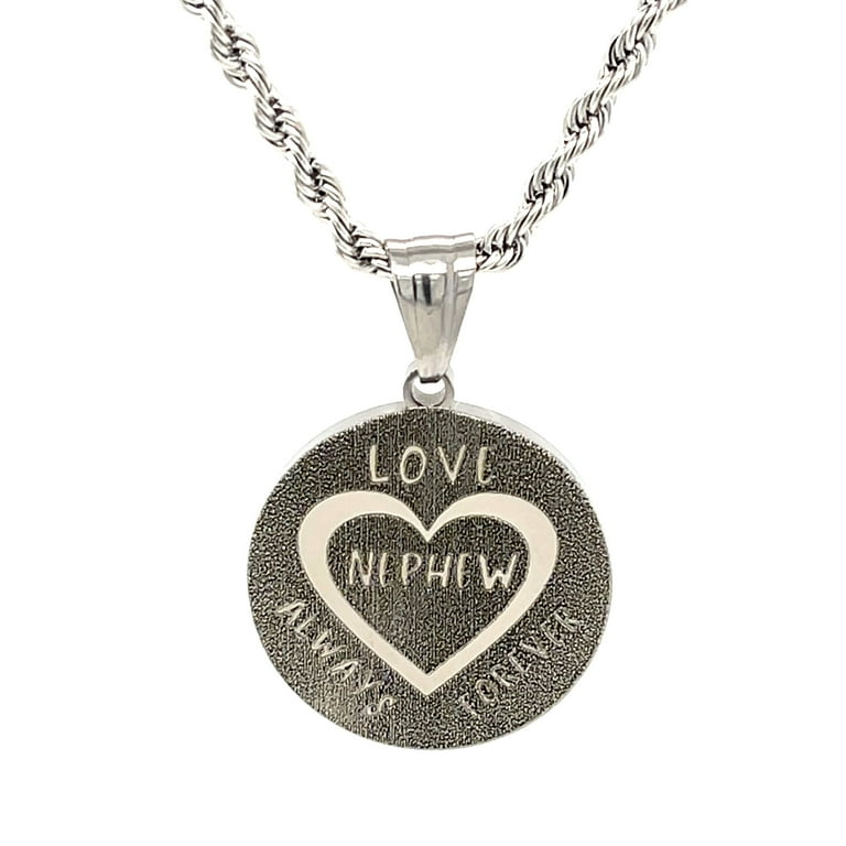Pink box stainless steel necklace 2025