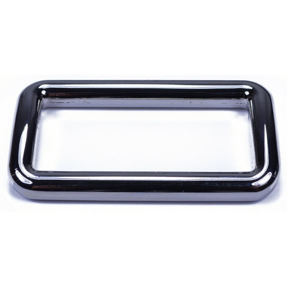 Solid Stainless Steel Metal Square Ring - Size Extra Large - 20 Pack