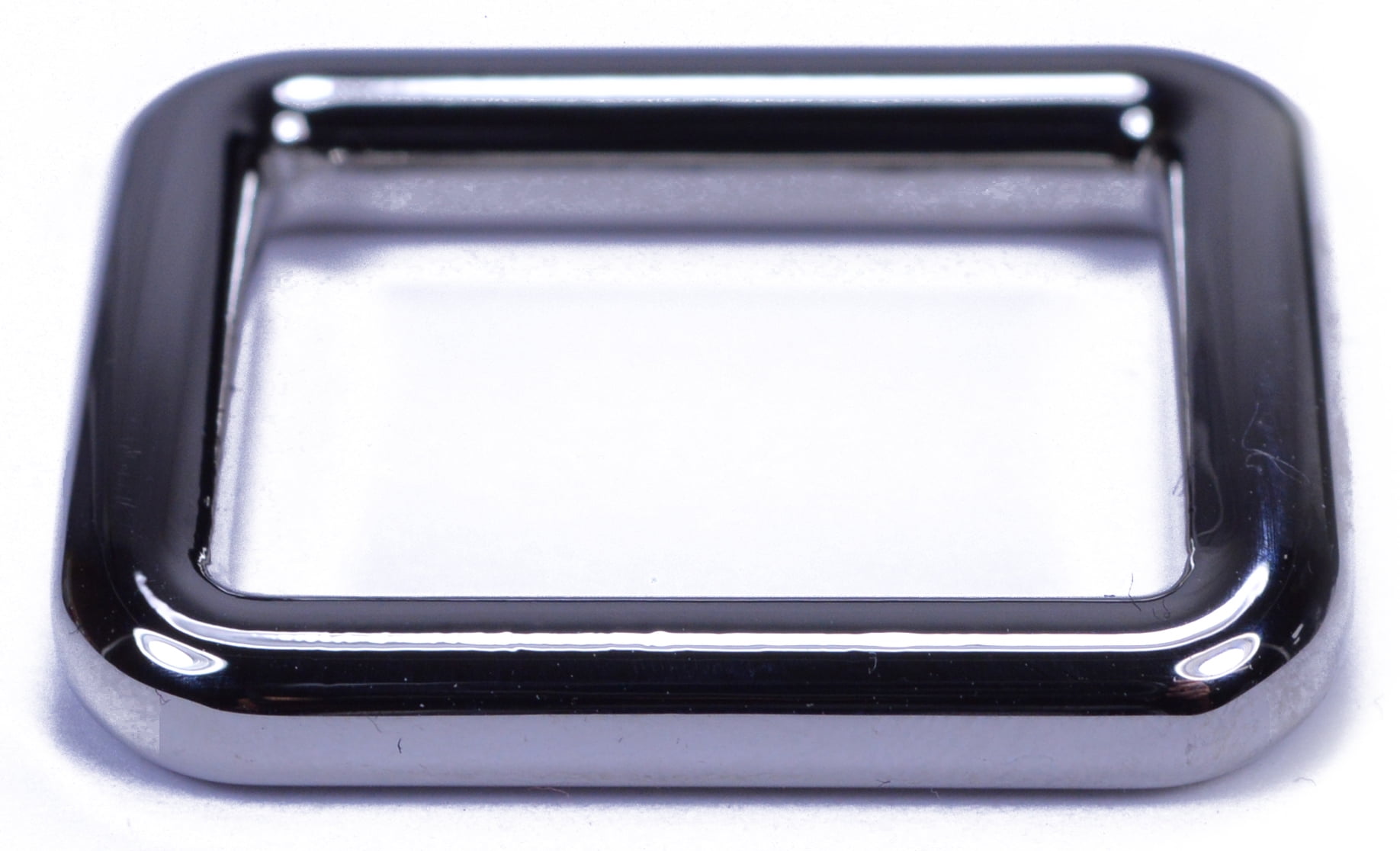Steel Ring Square Solid Stainless Steel Metal Square Ring - Size Small - 10 Pack ...