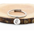 thumbnail image 1 of Solid Stainless Steel Open Cable Initial Charm Bracelet By Pink Box, 1 of 1