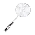 thumbnail image 1 of Solid Stainless Steel Spider Strainer Skimmer Ladle for Cooking and Frying, Kitchen Utensils Wire Strainer Pasta Spoon, 5.9 x 13.4 Inch, 1 of 8