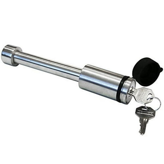 Solid Stainless Steel Tow Hitch Pin and Lock for Class 3, 4 and 5 Hitch Receiver