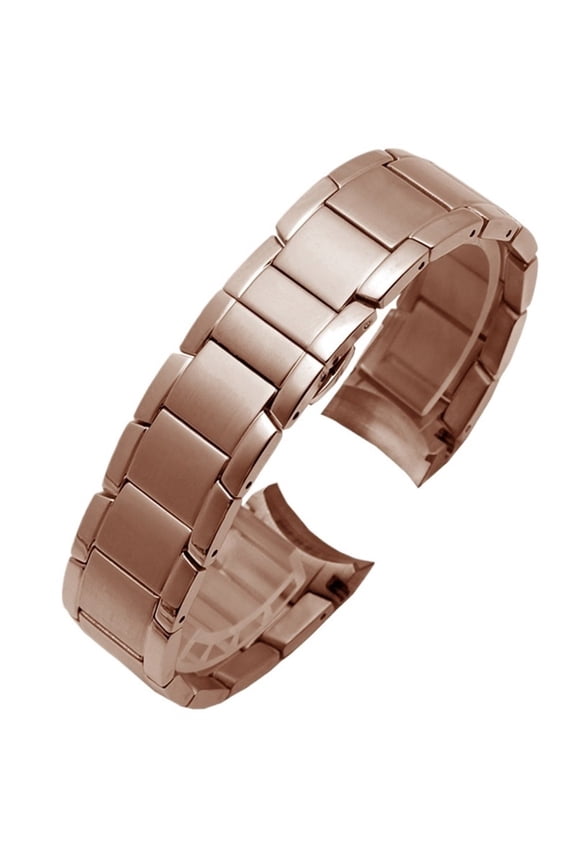 Solid Stainless Steel Watch Strap Fit For Armani Ar2432 2458 2453 2452 2457 2454 2460 Arc Mouth Watch Band22mm