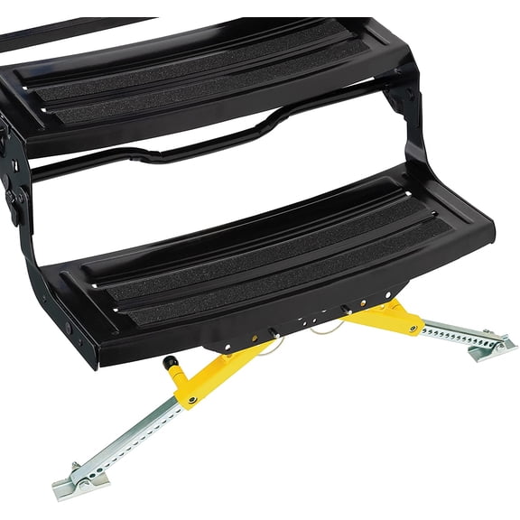 Solid Stance RV Step Stabilizer Kit for 5th Wheels, Travel Trailers and Motorhomes