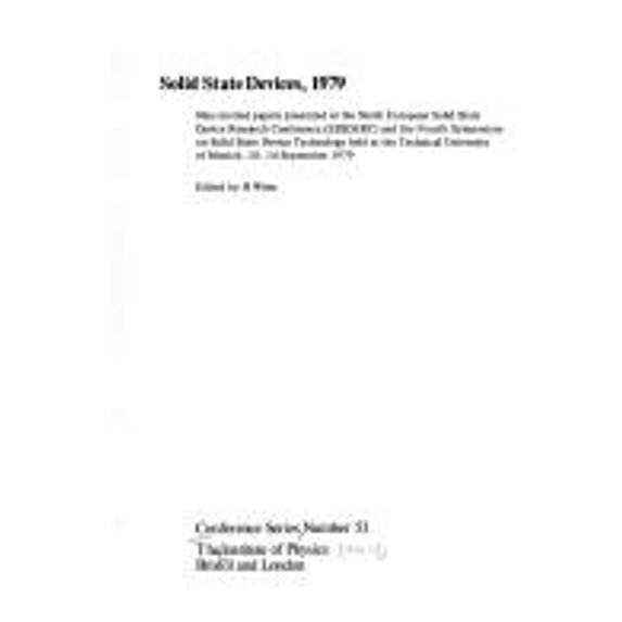 Pre-Owned Solid State Devices, 1979 9780854981441 /