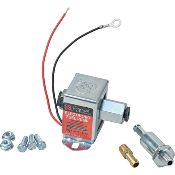 Solid State Fuel Pump for 12V, 4-7PSI, 12" Min Dry Lift, 32 GPH; FPF-FEP12SV