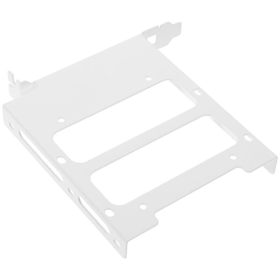 HEMOTON Rear Panel Hard Drive Mount Tray Metal PCI Slot Bracket for Computer 1 Set Hard Drive Installation Holder