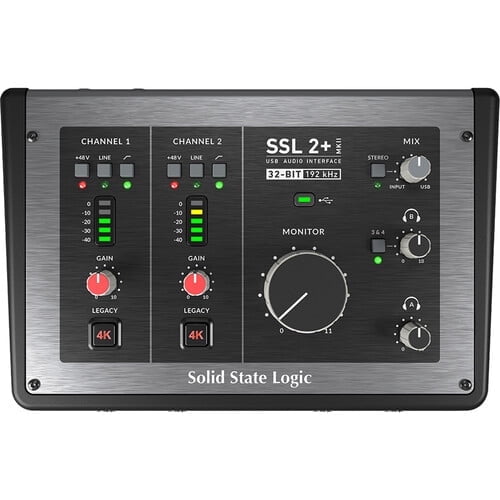 Solid State Logic SSL 2+ MKII USB-C Audio Interface