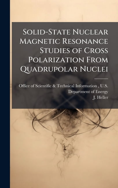 Solid-State Nuclear Magnetic Resonance Studies of Cross Polarization ...