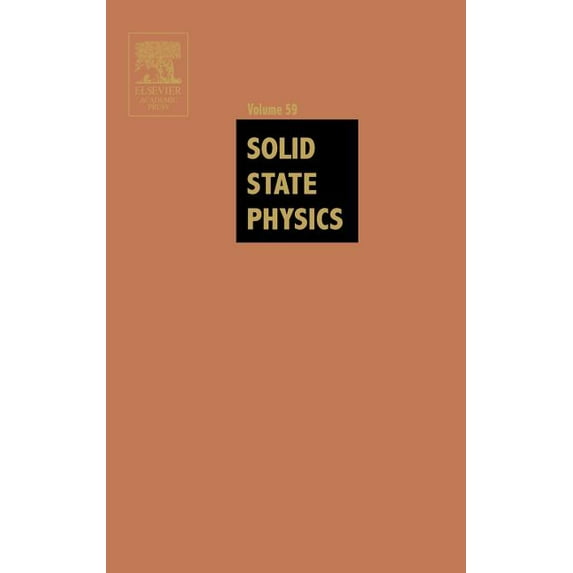 Solid State Physics Solid State Physics: Volume 59, Book 59, (Hardcover)