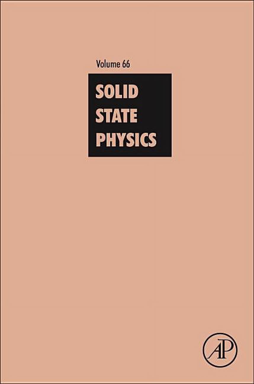 Solid State Physics Solid State Physics: Volume 66, Book 66, (Hardcover ...