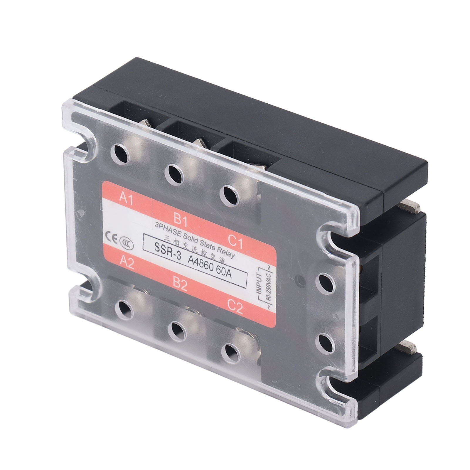 Solid State Relay, 3 Phase AC To AC Relay Module Compact Size For CNC