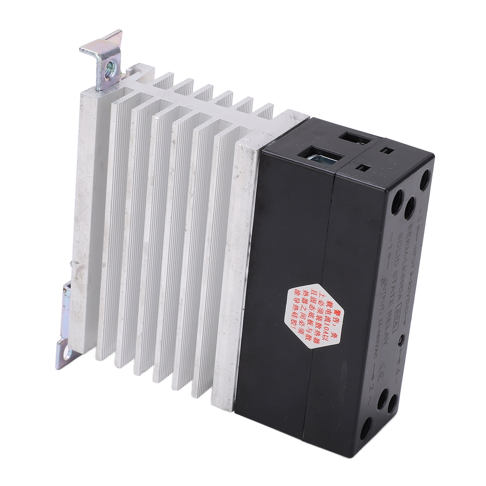 Solid State Relay With Heat Dissipation DC To AC Guide Rail Relay 24