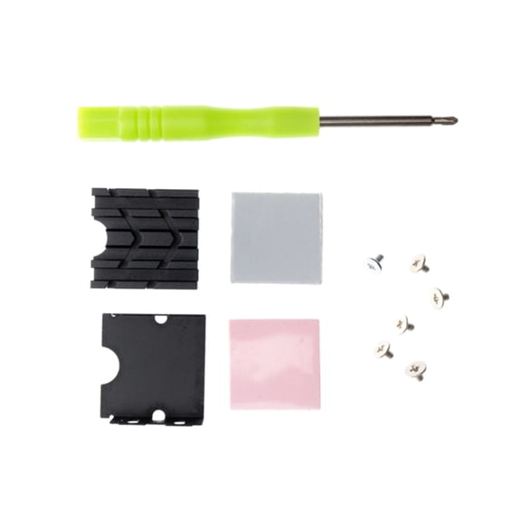 Solid States Drives Cooling Pad 2230 Heatsink with Silicone Thermals Pad Boosting Speed Reliability in Desktops