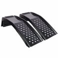 Solid Steel Car Ramps 8000 LBS Capacity, 2-Pack Heavy Duty Auto Ramps ...