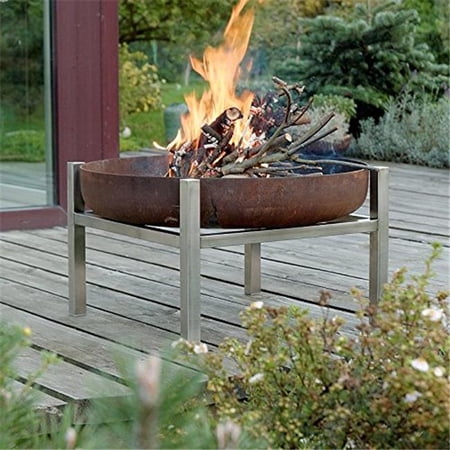 Solid Steel Fire Pit Parnidis - Tall