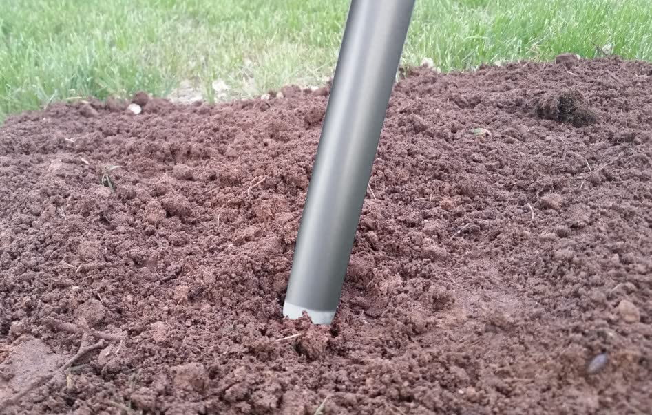 Solid Steel Horseshoe Pitching Stakes with Tapered Point for Backyard