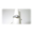thumbnail image 1 of Solid Sterling Silver 2.0 ct Zircon Diamond Engagement Promise Ring | Size 7, 1 of 6