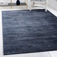 thumbnail image 1 of Solid/Striped Richye Collection Area Rug Navy Blue - 7'1"x10', 1 of 5