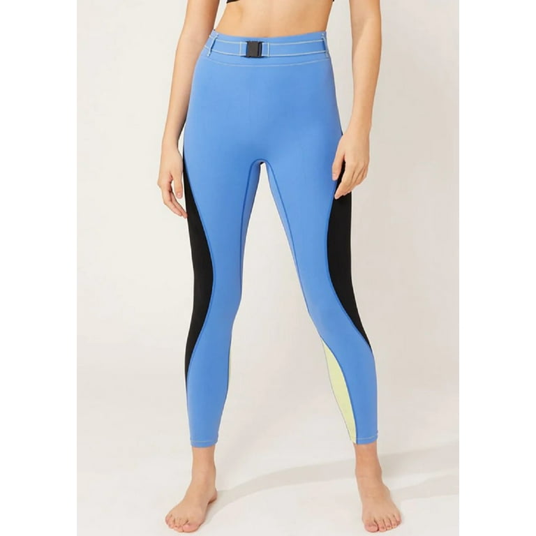 Solid & Striped Women's Trek Belt Bag Leggings, Laguna Blue, XS