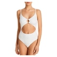thumbnail image 1 of Solid & Striped Womens Animal Print Lined One-Piece Swimsuit, 1 of 2