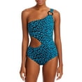 thumbnail image 1 of Solid & Striped Womens Claudia One Shoulder Cutout One-Piece Swimsuit, 1 of 2